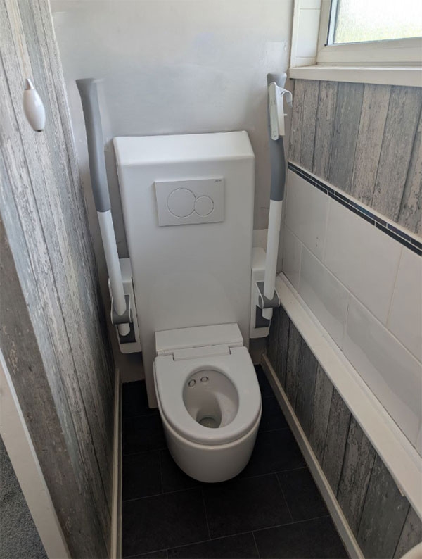 Innovative Adaptation: Creating Safe, Independent Care in a Compact Bathroom