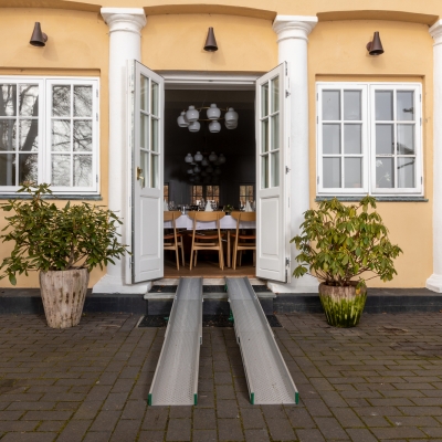 Stepless Folding Telescopic Ramps