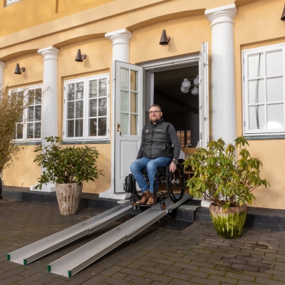 Stepless Folding Telescopic Ramps