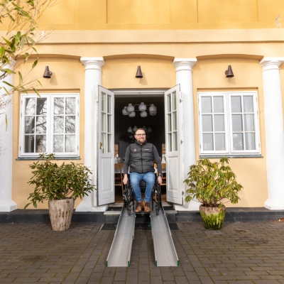 Stepless Folding Telescopic Ramps